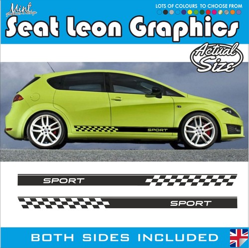 Adesivi decalcomanie seat leon - adesivi,