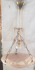 Lampadario Vintage Opalina