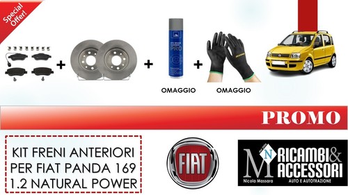 Kit freni anteriori - per, fiat