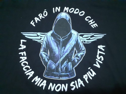 Maglietta shirt ultras lazio - maglietta, t-shirt