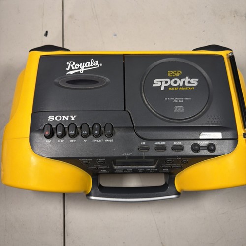 Sony cfd 980 sport giallo - sony, cfd-980