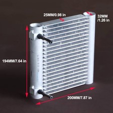 Scambiatore calore aletta - scambiatore, di