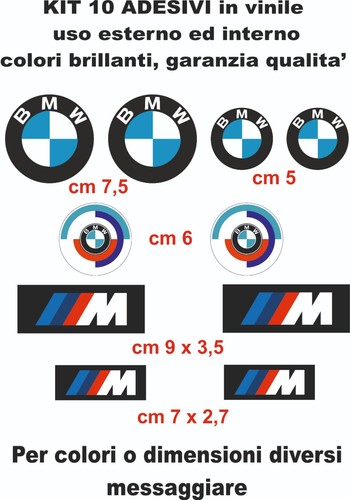 Adesivi bmw anni - ,