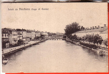 CARTOLINA   PESCHIERA LAGO DI