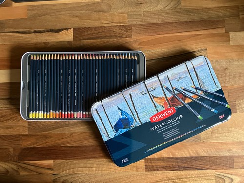 Derwent watercolour set - watercolour, 72