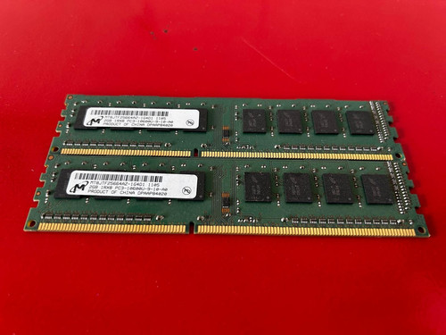 2x2gb 4gb ram micron - 2gb, ddr3
