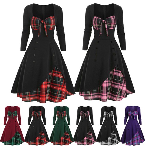 Abito donna vintage fantasia - , a