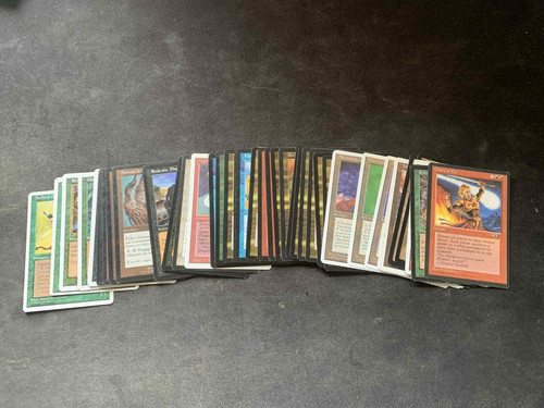 Lot cartes rares magic - de,