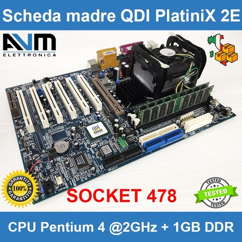 Scheda madre socket 478 qdi - socket,