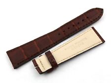 Patek Philippe Strap Band Leather Alligator Brown 21/16mm Accessori Ricambi New