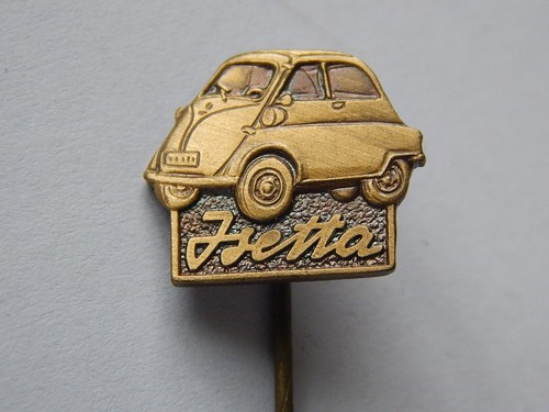 Spilla bmw isetta color bronzo - bmw,