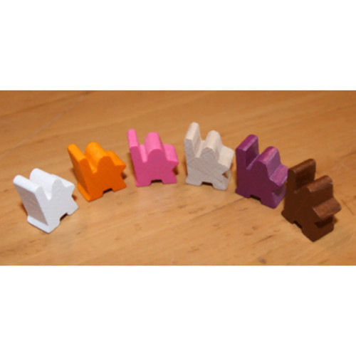 Carcassonne meeples pastore - meeples,