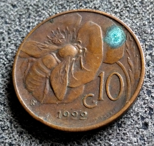 Italie centesimi 1922 - centesimi, r