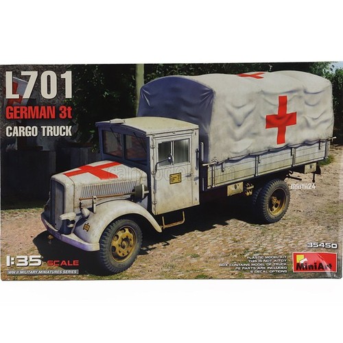 Miniart l701 german cargo - german,