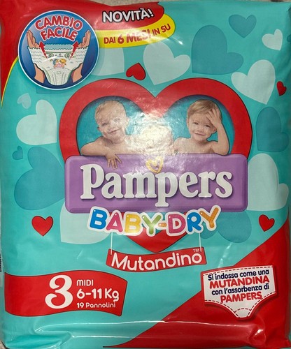 Pampers baby dry - baby, mutandino