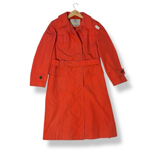 Trench coat rosso aquascutum - rosso,
