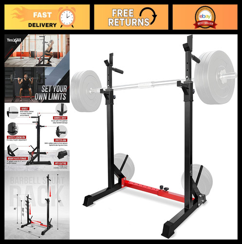 Squat rack regolabile per - squat,