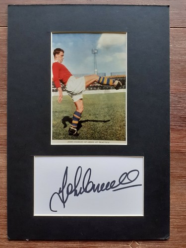 Autografo john charles - john,
