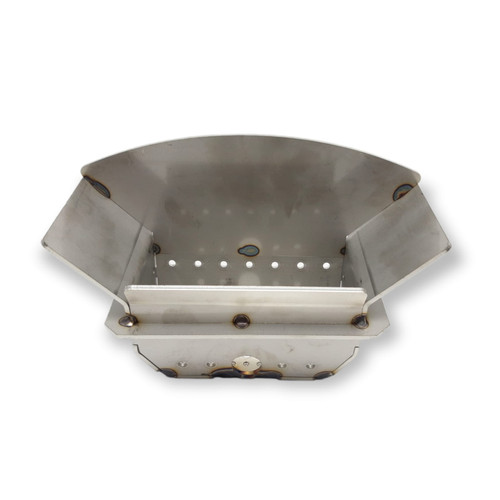 Braciere acciaio inox stufa - acciaio, a