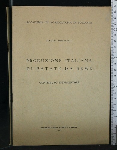 Produzione italiana patate - italiana, di