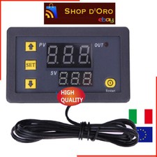 W3230 DC 12V TERMOSTATO ELETTRONICO DISPLAY DIGITALE PER CONTROLLO TEMPERATURA 
