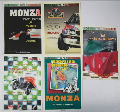 Lotto poster lotteria - di, 5