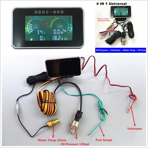 Voltmetro multifunzione lcd - multifunzione,