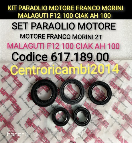 Kit paraolio motore franco - paraolio,