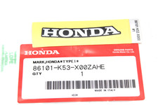 HONDA ADESIVO SCUDO ANTERIORE