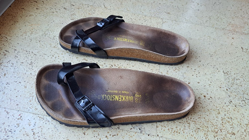 Birkenstock piazza vernice - birkenstock,