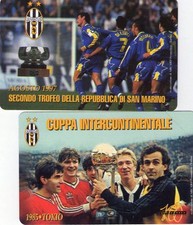 F.C. JUVENTUS - 2 SCHEDE