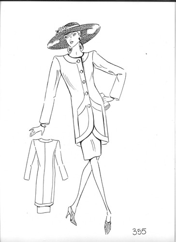 Bozzetto figurino moda - bozzetto,