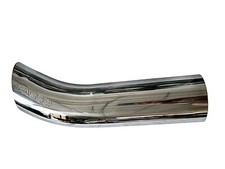 Terminale scarico asso cromato - terminale,