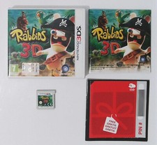 NINTENDO 3DS : RABBIDS 3D - Completo, ITALIANO ! 2DS e New 3DS XL - CONS 24/48H
