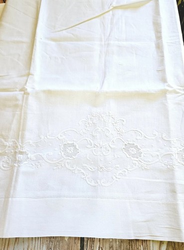 Asciugamano bianco lino - asciugamano,