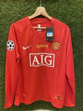 Maglia Calcio Vintage Manchester United Di Cristiano Ronaldo Anni 2008 Taglia L