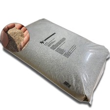 Sabbia per Sabbiatrice 0,3-1,0 mm Sacco da 25 kg Sabbia Essiccata Vaga per