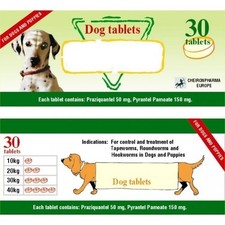 Vermifugo Antiparassitario per Cane e gatto in Compressa 30 CPR