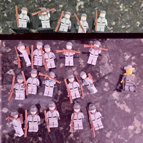Lotto minifigure soldato - minifigure,