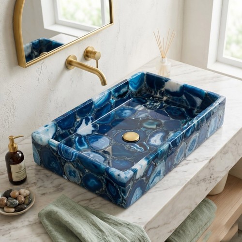 Lavabo pietra preziosa - pietra,