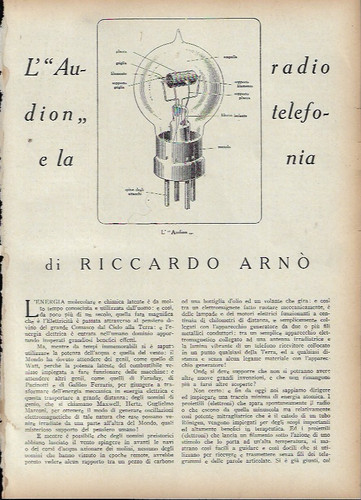 Riccardo arnò audion e - "audion",