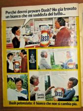 PUBBLICITA DASH DETERSIVO