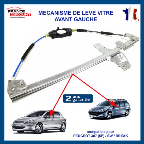 Leve vitre avant gauche pour - avant,