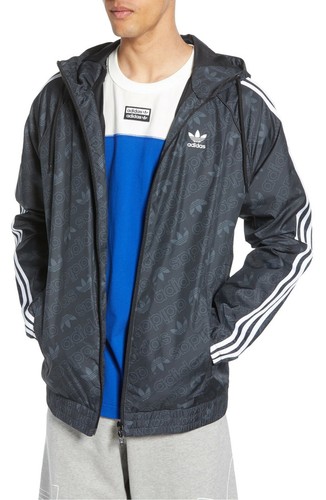 Nwt adidas mono windbreaker - nwt,