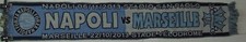 SCIARPA SCARF BUFANDA CALCIO SCHAL ULTRAS NAPOLI VS OLYMPIQUE MARSEILLE (118)