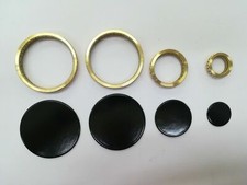 SERIE 4 PIATTELLI + ANELLI SPARTIFIAMMA- PIANO COTTURA-CUCINA GAS LOFRA 4 FUOCHI