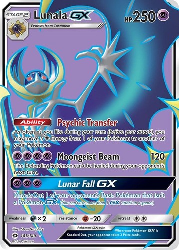 Lunala 141 149 pokemon - -,