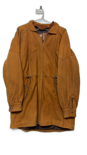 Cappotto parka pelle - parka, marrone