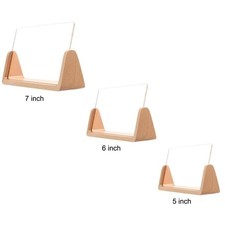 Bois Cadre Photo Double Face