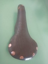 Brooks  sella In cuoio bici corsa epoca vintage 